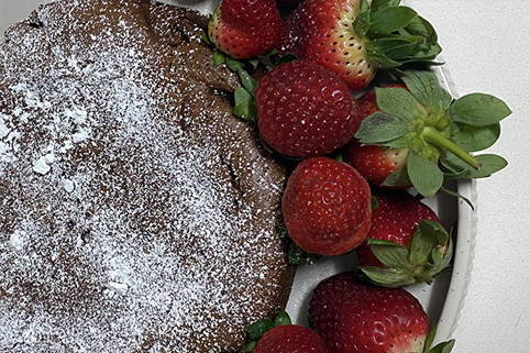 Chocolate and Almond Cake