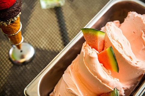 Creamy Watermelon Sorbet