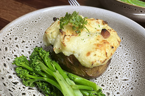 Flathead and Chorizo Potato Pie